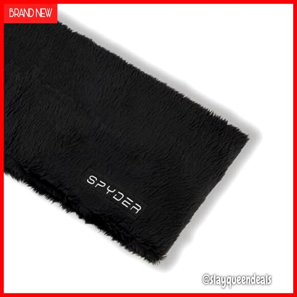 2 Pack Low Pile Faux Fur Headbands for Winter Sports and Cold Weather main image 5